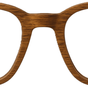 Lunette artisanale en bois chêne